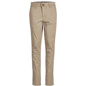 JACK & JONES Jongens Jjimarco Jjbowie Sa Beige Noos Jr broek, beige, 140 cm