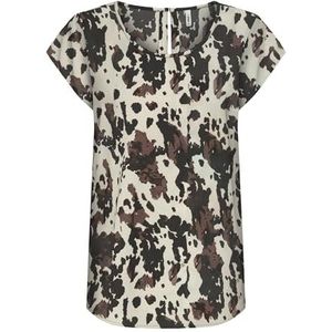 Onlnova Life Vis S/S Top, Chocolate Lab, XL