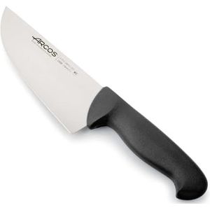 Arcos Serie 2900 - slagermes steakmes - lemmet nitrum roestvrij staal 170 mm - handvat polypropyleen kleur zwart