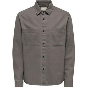 Onstimes - Overshirt - Regular Fit - Lange Mouwen - Knoopsluiting