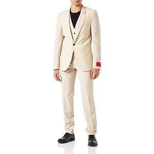 HUGO Heren Arti/Hesten232V1X Suit, Medium Beige 264, 44, Medium Beige 264