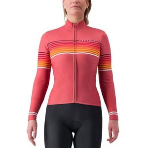 CASTELLI 4523546-654 Ottanta LS Jersey T-Shirt Unisex Mineral Red Maat M, Mineraal Rood, M