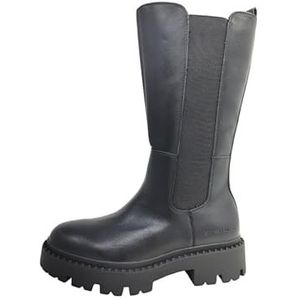 Tom Tailor Dames 8490140012 modelaarzen, zwart, 37 EU, zwart, 37 EU