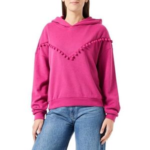 SIDONA Sweatshirt met capuchon voor dames 19020025-SI01, roze, M, roze, M