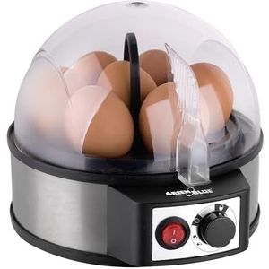 GreenBlue automatische eierkoker, vermogen 400W, tot 7 eieren, maatbeker, 220-240V~, 50 Hz, GB573
