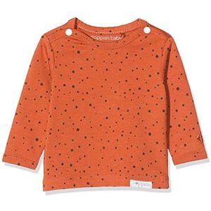 Noppies Baby en kinderen Unisex shirt met lange mouwen Kris, meerkleurig (Spicy Ginger P557), 50 cm