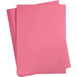 Gekleurde kaart, A2 420x600 mm, 180 g, antiek roze, 100vellen