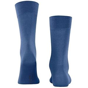 FALKE Heren Sokken Sensitive Malaga M SO Katoen Met comfort tailleband 1 Paar, Blauw (Sapphire 6055) nieuw - milieuvriendelijk, 39-42