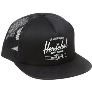 Herschel Whaler Mesh Snapback Cap Unisex, zwart, OneSize