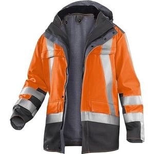 KÜBLER Workwear Safety 8 Parka PSA 3 | waarschuwingsoranje/antraciet | maat S