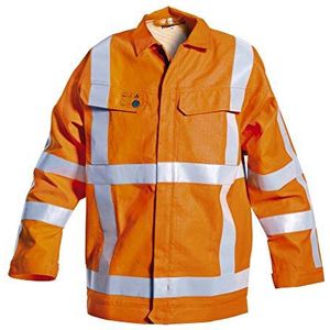 Hydrowear 043423 Molen Multi Norm FR AST RWS Jack, 49% Katoen/50% Polyester/1% Antistatisch, Medium Mate, Oranje