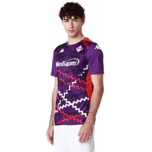 Kappa Aboupre Pro 8 Fiorentina Act Jersey | Violet, maat S, Rood, S