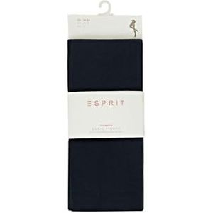 ESPRIT Dames Panty Cotton Feeling W Ti katoen eenkleurig 1 paar, Blauw Marine 6120, 42-44
