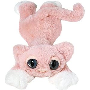 Manhattan Toy 162900 Lanky Cats Mochi roze kat knuffeldier, meerkleurig
