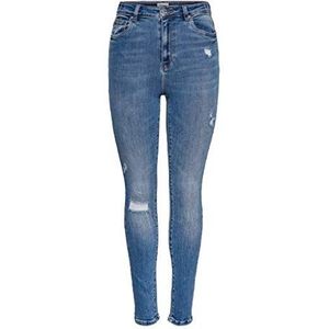 ONLY High Waist Skinny Jeans ONLMILA Blue Medium Denim