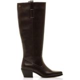 Mustang - 55464 - Enkellaarsjes - Bruin - Casual - Ritssluiting