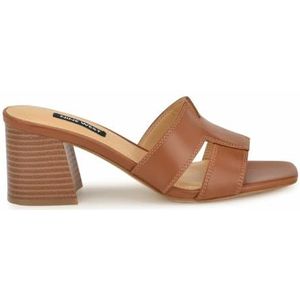 Nine West Griselda sandaal met hak voor dames, Nieuwe Bagage 120, 39.5 EU