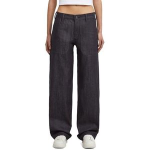 Judee Carpenter Loose Jeans, blauw (Raw Denim D23590-d315-001), 23W / 30L