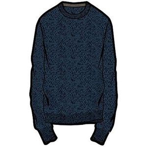 Hackett Pullover lamswol Navy Pullover Lamswol Donkerblauw - Heren - Kleding - Slim-Fit, meerkleurig (blue/denim 5ev), L