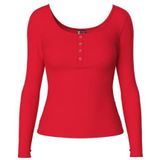 Bikini - Effen - Jersey - Lange Mouw - Slanke Pasvorm