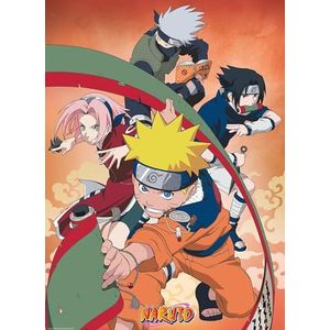 ABYstyle ABYDCO775 Naruto Team 7 Chibi-poster 52 x 38