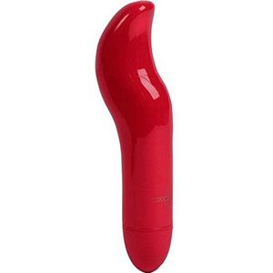 Doc Johnson Amore Vibrator, 15 cm, Rood