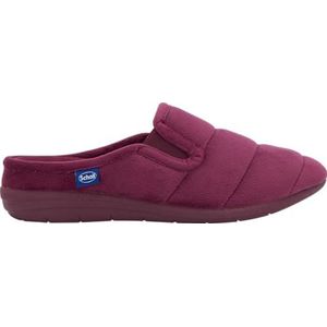 Scholl Cloudy Ela, damespantoffels, 36 EU, Bordaux, 36 EU