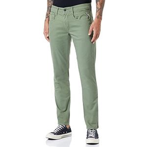 Replay Anbass X-lite jeans voor heren, 850, legergroen, 32W x 34L