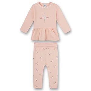 Sanetta Baby meisjes lang roze peuter pyjama (2 stuks)