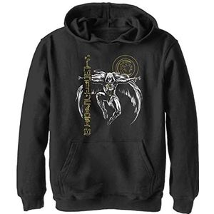 Marvel Moon Knight Gliph Lift Hoodie voor kinderen, uniseks, zwart, L