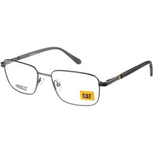 CAT Men's CTO-3057 brilmontuur Prescription Eyewear Frames, grijs, 56, grijs, 56