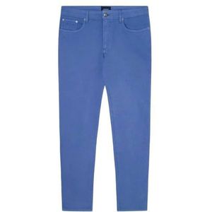 Hackett London Heren Linnen Broek met Trekkoord, Blauw (Avio), 31W/32L, Blauw (Avio), 31W / 32L