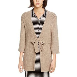 ESPRIT Dames 092EE1I302 gebreide jas, 264/LIGHT taupe 5, L