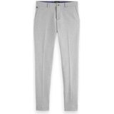 Scotch & Soda - Mott - Chino Broek - Lichtgrijs - Taille 30 - Lengte 32