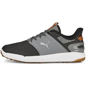 PUMA Ignite Elevate golfschoen voor heren, Puma Zwarte Stille Schaduw G, 45 EU