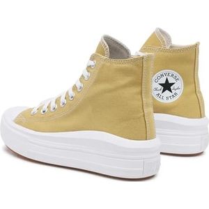 Converse Chuck Taylor All Star Move Platform Seasonal Color sneakers voor dames, Dunescape Wit Wit, 35 EU