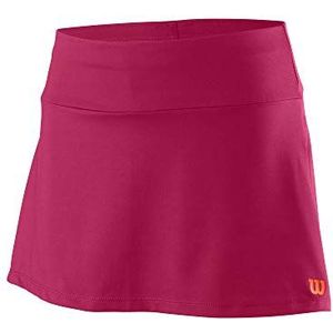 Wilson Meisjes Rok, COMPETITION 11 ROK II, Polyester/Spandex, Rood (Granita), Maat XS, WRA798001XS