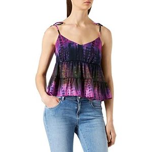 Desigual Womens BLUS_Shell Blouse, Rood, S