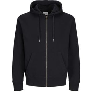 Hoodie - Zwart - Katoen/Polyester - Losse Pasvorm