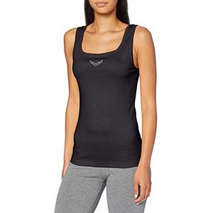 Trigema Tanktop voor dames - zwart - 48