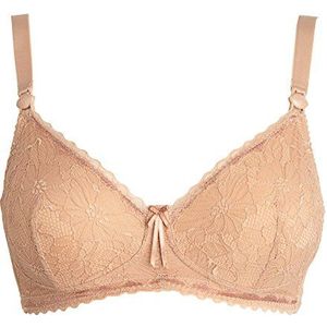 Cache Coeur Iris Zwangerschaps BH voor dames, Beige (Naakt), 90D