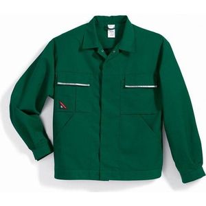 BP 1602-559 heren werkjas gemaakt van duurzaam gemengd weefsel groen, maat 60-62