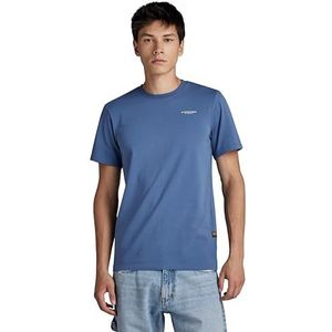 Slim Base T-shirt, Blauw (Vintage Indigo D19070-c723-g278), XS