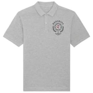 REDSKINS Poloshirt voor heren, grijs, XXL, casual, Grijs, XXL