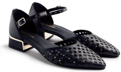 Gioseppo - Onsted - Ballerina's - Goud - Leren Bovenwerk - 3 cm Hakhoogte