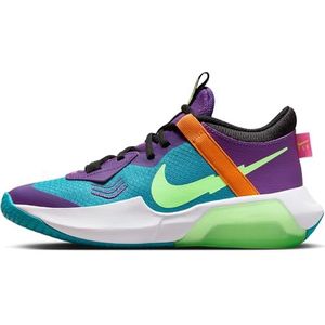 Nike Air Zoom Crossover (Gs) Sneakers voor kinderen, uniseks, Teal Nebula Volt Purple Cosmos Blac, 37.5 EU