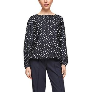 s.Oliver dames blouse, blauw (59a1), XS