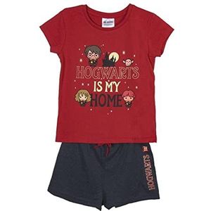 CERDÁ LIFE'S LITTLE MOMENTS - Pyjama voor jongens van Harry Potter | katoenen pyjama 100% uit 2 delen samengesteld (pyjamabroek + bovenstuk) - officiële licentie van Warner Bros, donkerrood, 8 Jaar