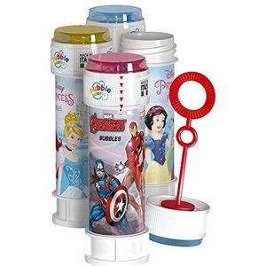 DULCOP - Avengers of Disney Princess Bubbles - Soap Bubbles - 60 Ml - 047332 - Multicolor - Plastic - Official License - Children's Toy - Outdoor Game - From 3 years old