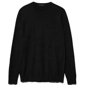 Sisley Heren L/S 10F2S1C78 sweater, zwart 100, L, Black 100, L